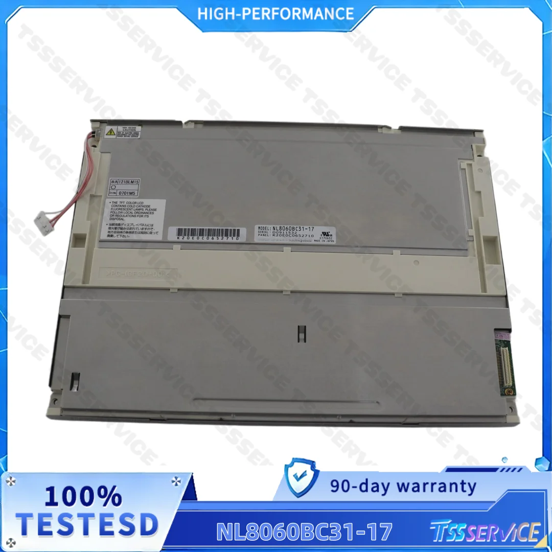 NL8060BC31-17 NL8060BC31-17D NL8060BC31-17E  12.1 inch 800*600 Resolution LCD panel fast shipping