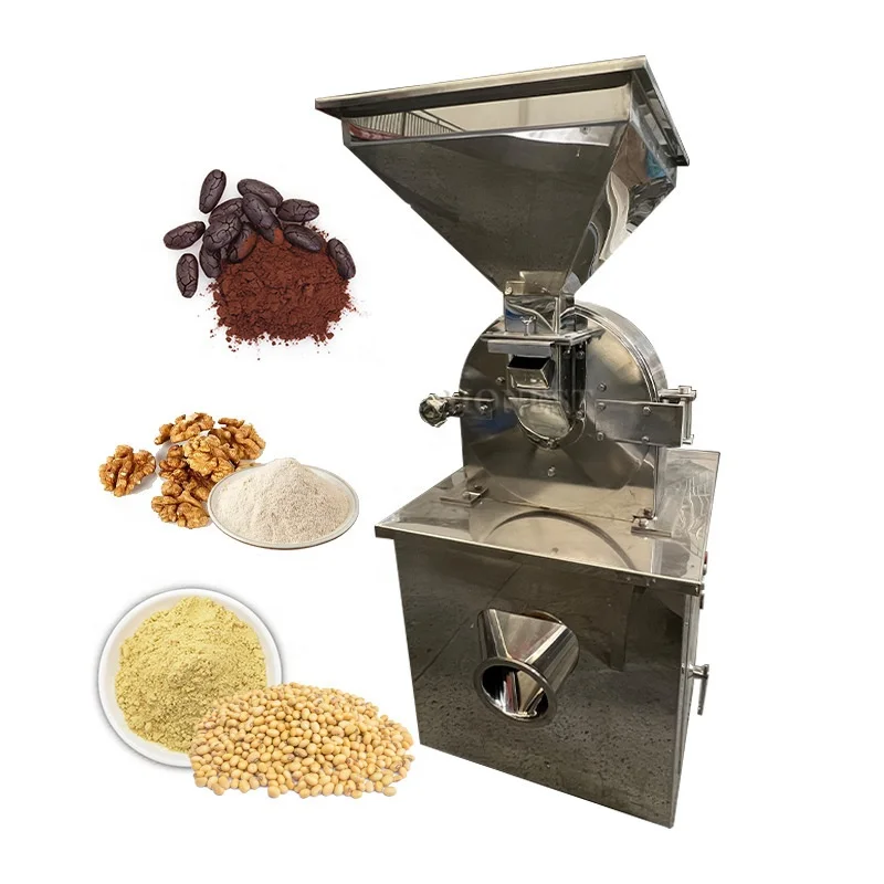 Energy Saving   Pepper Grinder Industrial Spice Grinder Mill for Pepper Chili Seasoning Herb Powder Processing Commercial