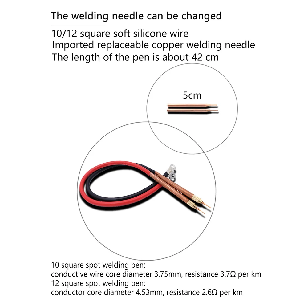 Farad Capacitor Battery Spot Welder 99 Gears Adjustable Capacitor Energy Storage Spot Welder for 18650 Spot Welding Machine