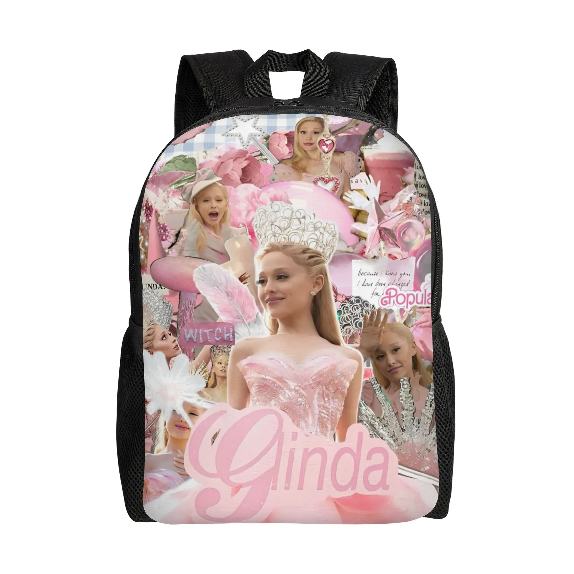 

Рюкзак Wicked Glinda Elegant Good Witch для мужчин и женщин, модный, для старшей школы, деловой, повседневный, с принтом из фильма «Волшебники страны Оз», для ноутбука, наплечная сумка, для активного отдыха