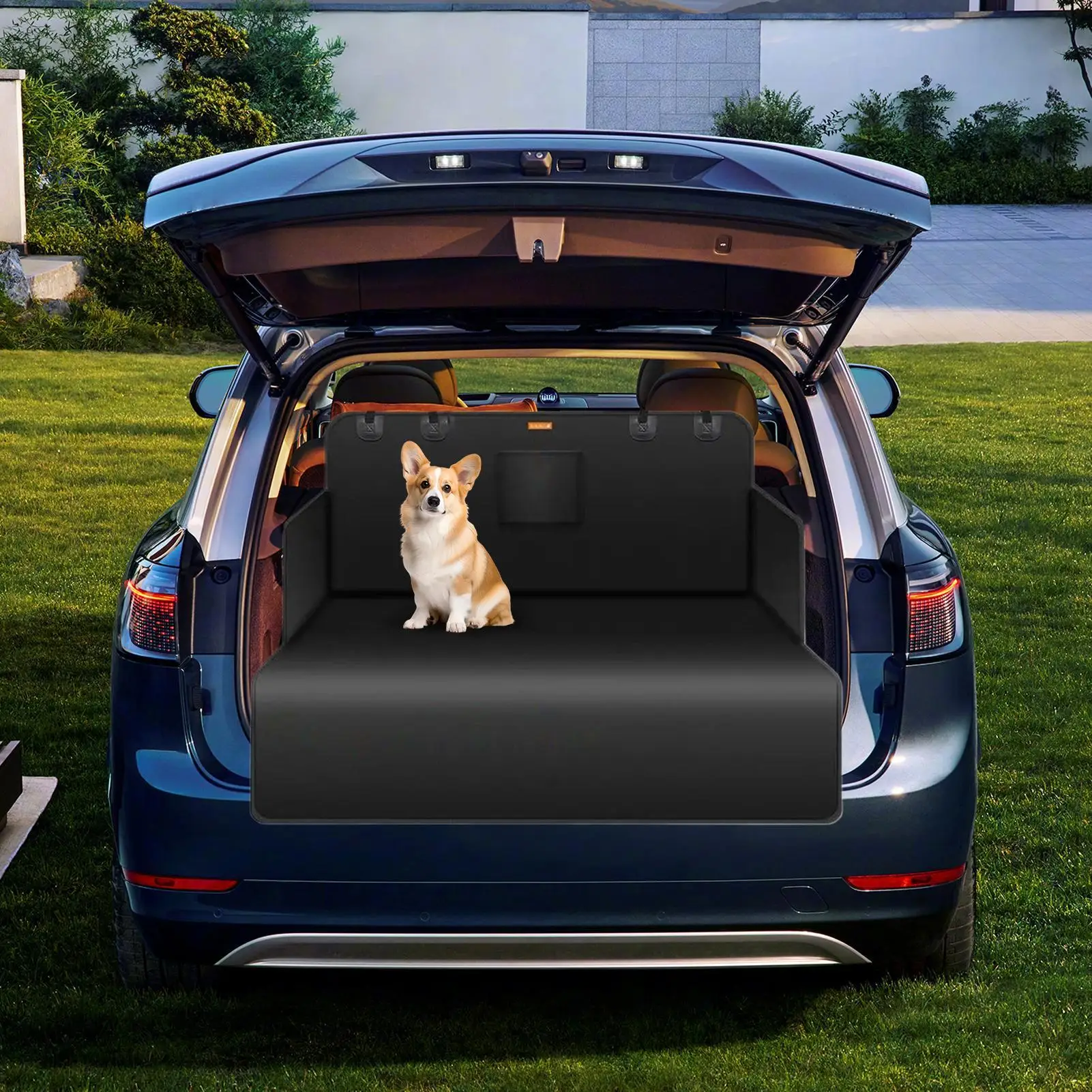 

Suv Cargo Liner for Dogs Waterproof Non-slip Cargo Cover Auto Internal Supplies for Vehicle Back Travel Daily Long-distance