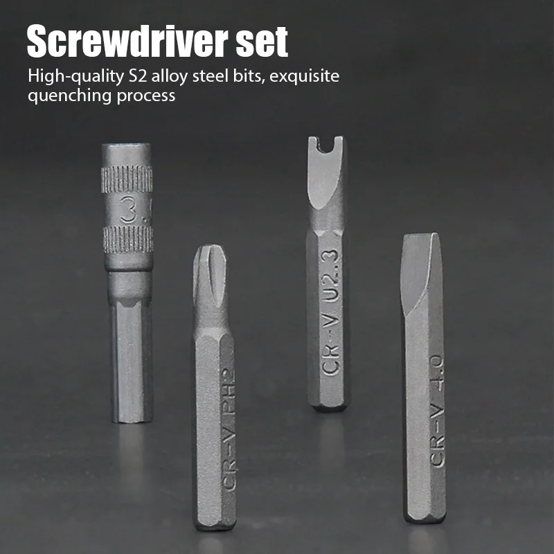 63 in 1 Precision Screwdriver Set Phillips Torx Magnetic Screw Driver Bit Professional Repair Tool Kit for IPhone Watch Camera
