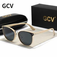 Nouvelles Lunettes de Soleil Polarisées GCV pour Femme, Style Œil de Chat, Tendance, Luxe, Monture Ultralégère, Idéales pour le Tourisme, les Fêtes et les Loisirs 3