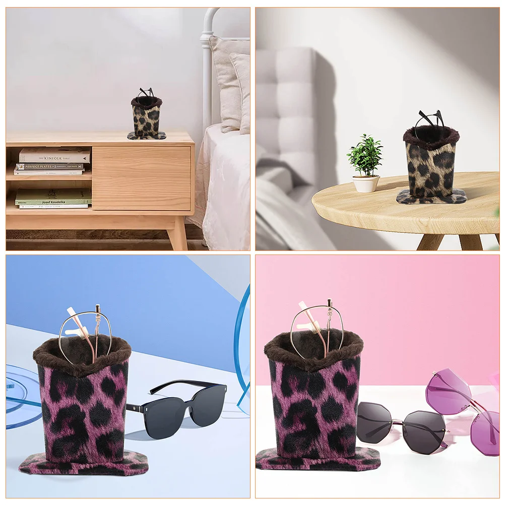 2 Pcs Glasses Base Spectacle Display Stand Holder for Nightstand Sunglasses