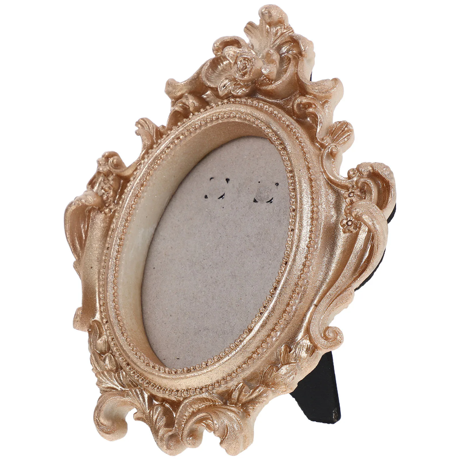 

Exquisite Mini Vintage Frame Resin Material Rustic Charm Decor for Photography Weddings Valentine's Day Display Decoration