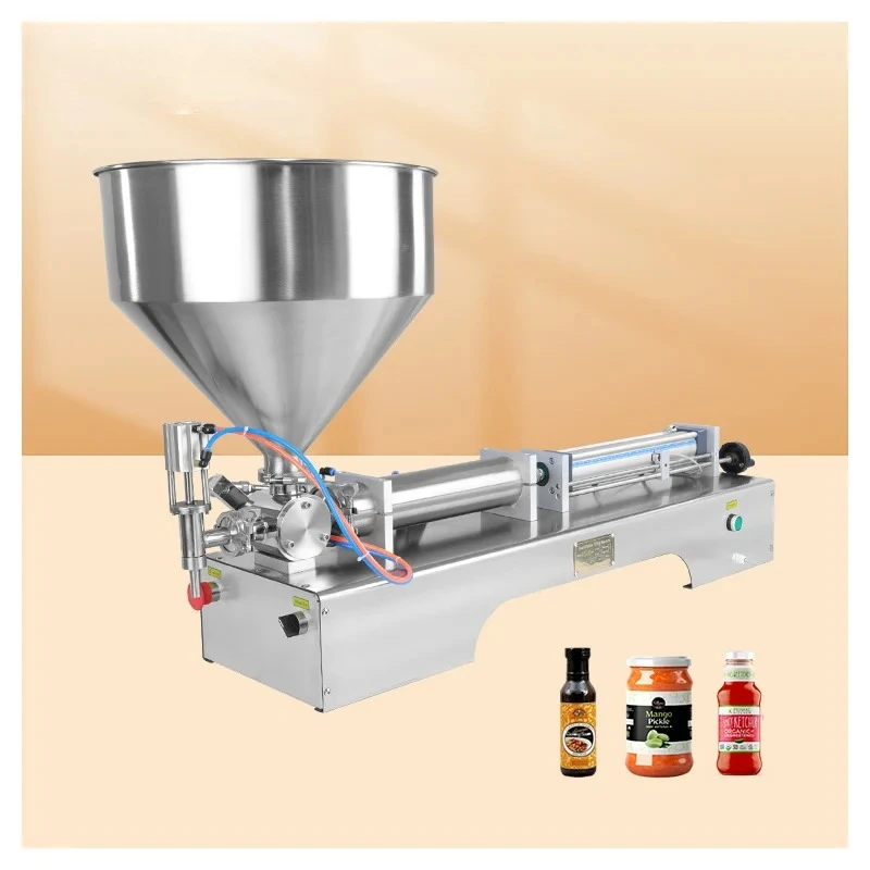 10-100ml Liquid Paste Industry Filler Small Quantitative Filled With Cosmetics And Beverage Fully Automatic Filling Machine