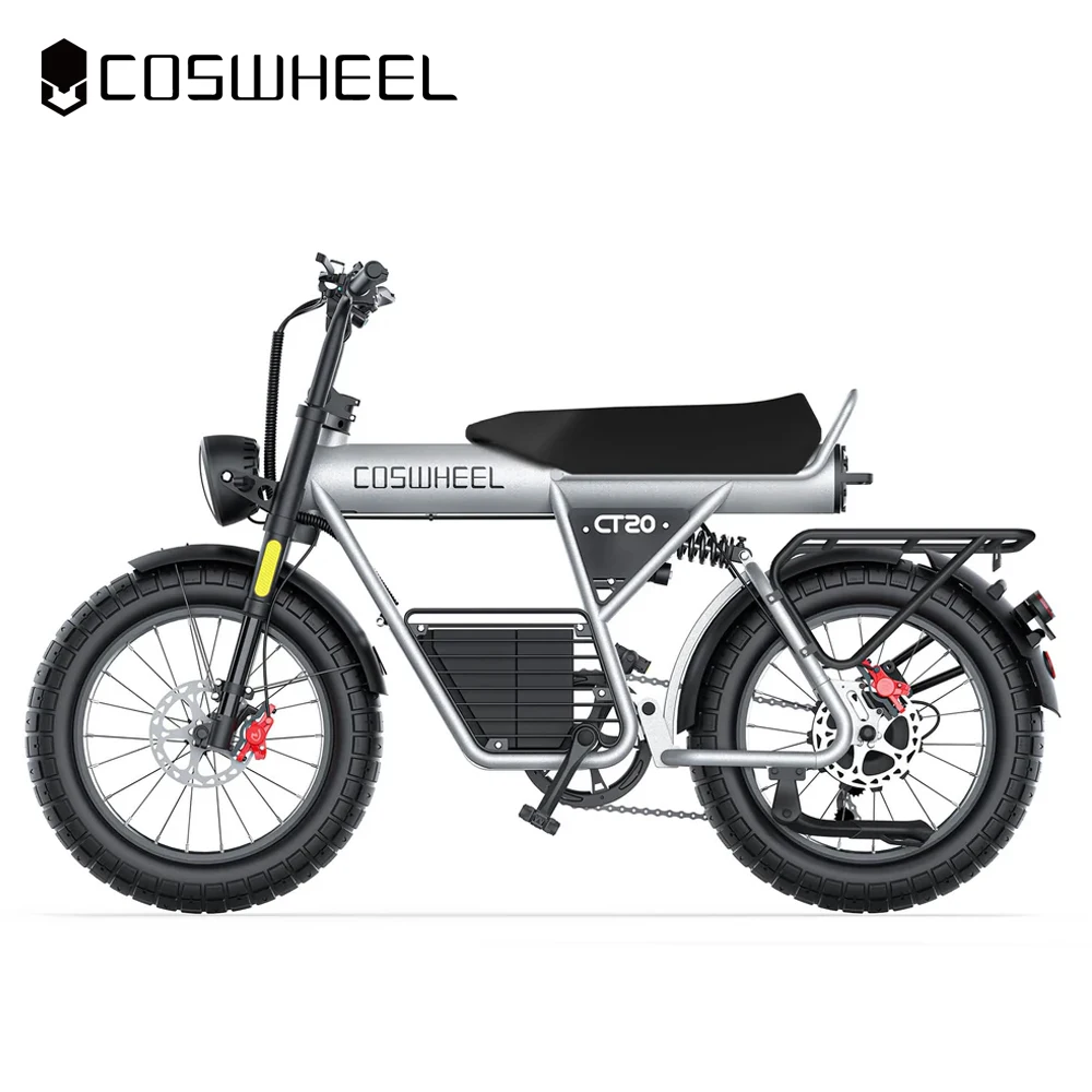 Vélo électrique Coswheel New CT20 1500W 48V 25AH, moto 20 pouces, Fatbike, VTT, vélo électrique adulte, TVA incluse