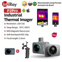 InfiRay P2 Pro Mobile Phone Infrared Thermal Imager Industrial Test Floor Heating Pipe PCB Circuit Repair Thermal Camera P2