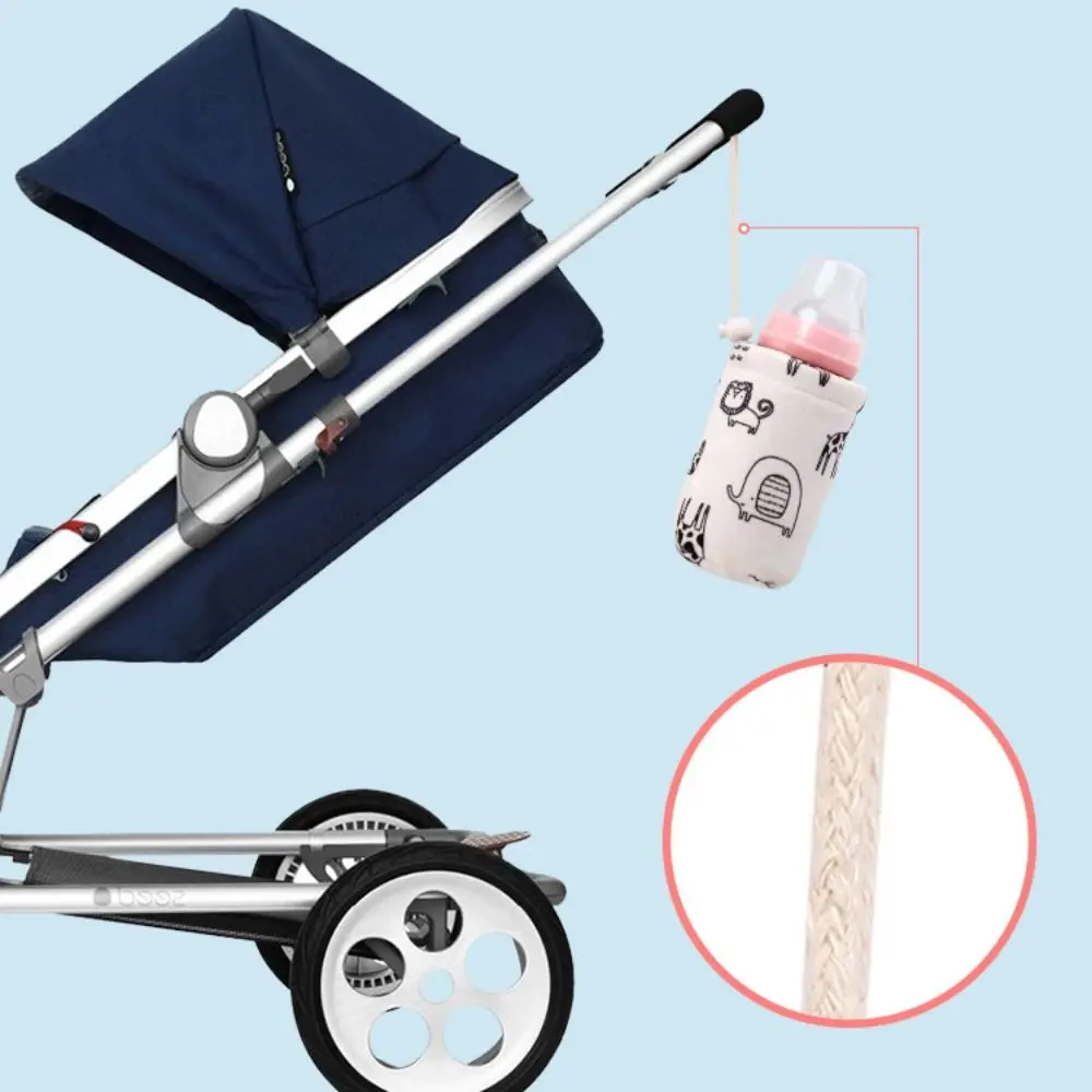 

Insulation Bag Baby Feeding Milk Warmer Baby Bottle Bottle Holder Mommy Clutch Bag Stroller Accessories Stroller Hang Bag