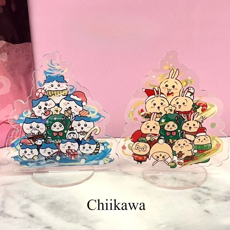 Chiikawa Hachiwar Usagi anime peripheral cartoon cute acrylic Christmas shape desktop stand decoration ornaments holiday gift