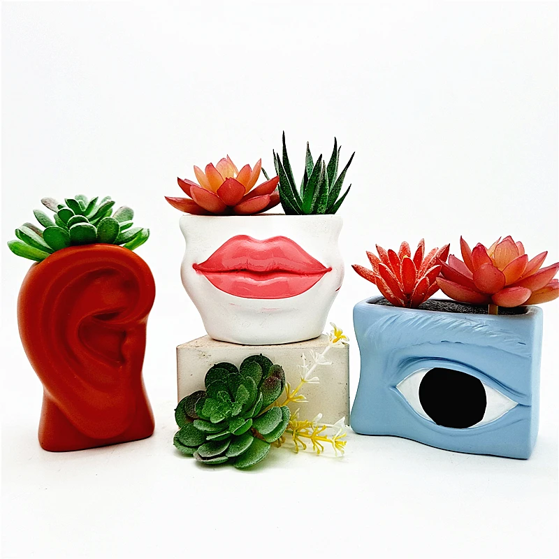 

Рот цветочный горшок силиконовая форма смола гипс свеча бетон кристалл капельный клей инструмент DIY ремесла украшения ручной работы