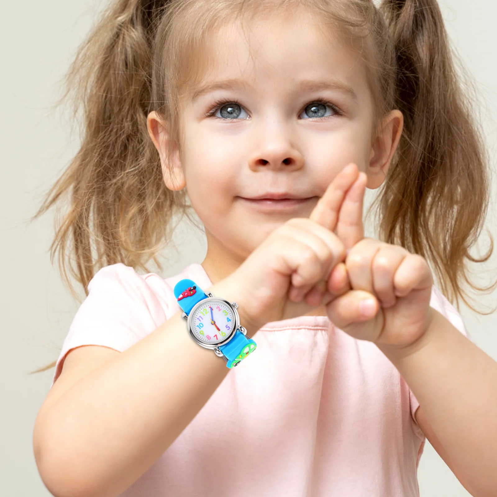 سيارة كارتون دائم حركة كوارتز دقيقة حفظ الوقت هدية فريدة من نوعها ساعة اليد الإبداعية