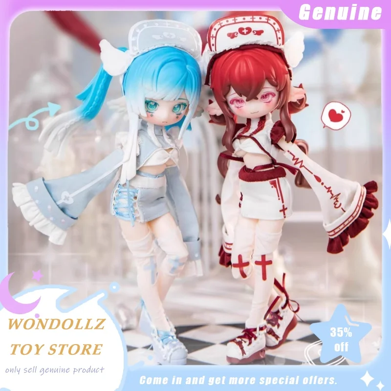 

Новая одежда для кукол Bjd 1/8, комплект Penny'S Box Luluya Minty, костюм медсестры для кукол, сменная одежда, модные милые аксессуары для кукол