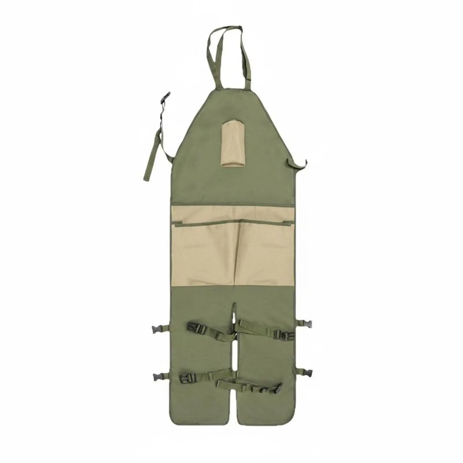 Heavy Duty Oxford Cloth Gardening Apron with Split Leg Design for Men Women Tool Storage