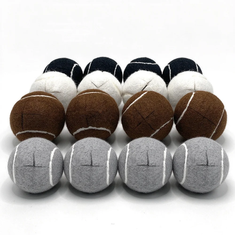 4-16Pcs 6.5cm Table & Chair Leg Covers (Tennis Ball + Chair Sock Style): Soft Furniture Pads, Non-Slip & Noise-Canceling Floor
