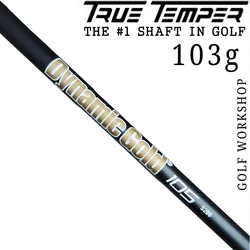 Dynamic Gold 105 S200 Black Golf Club avec manche en acier articulé, poids 105g, manche en fer Flex S pour PAS I2-I9