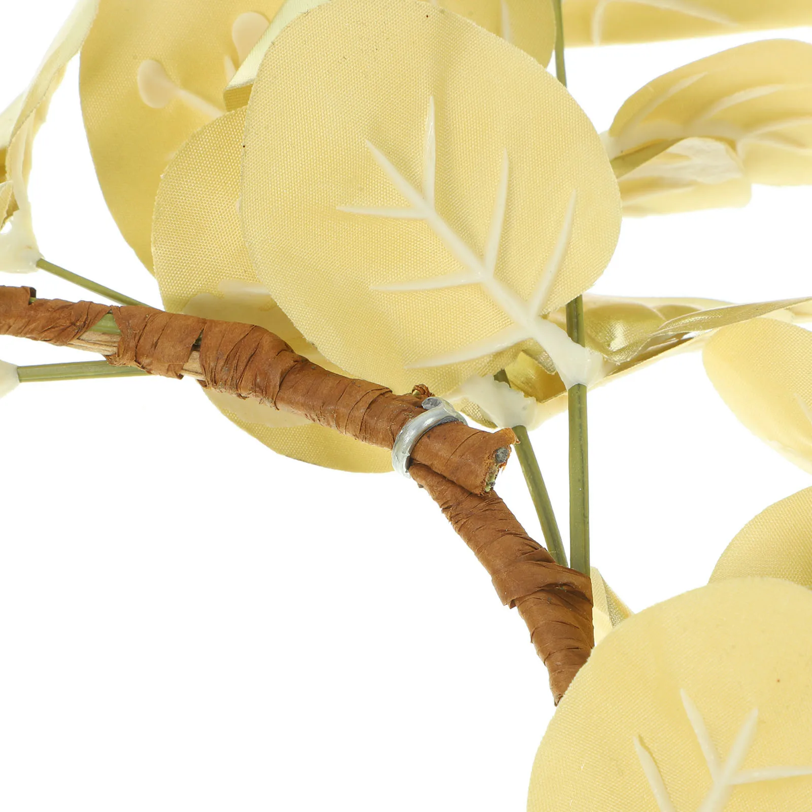 

Party Ring Artificial Leaves Pillar Wreath Wedding Home Decoration Christmas Table Warm Atmosphere