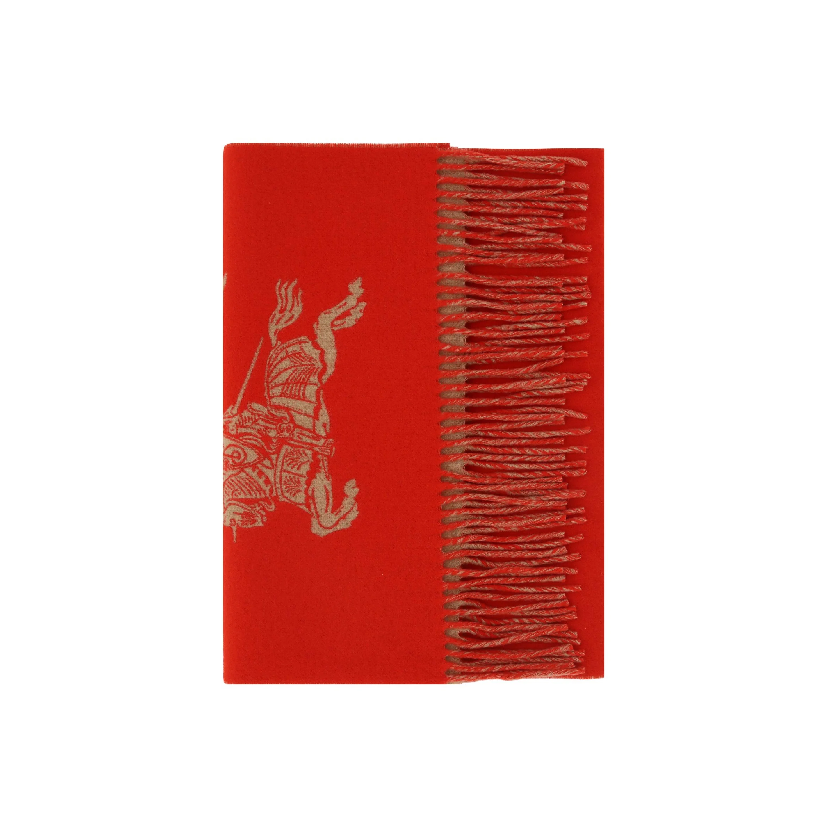 

Equestrian Knight cashmere scarf 80787861