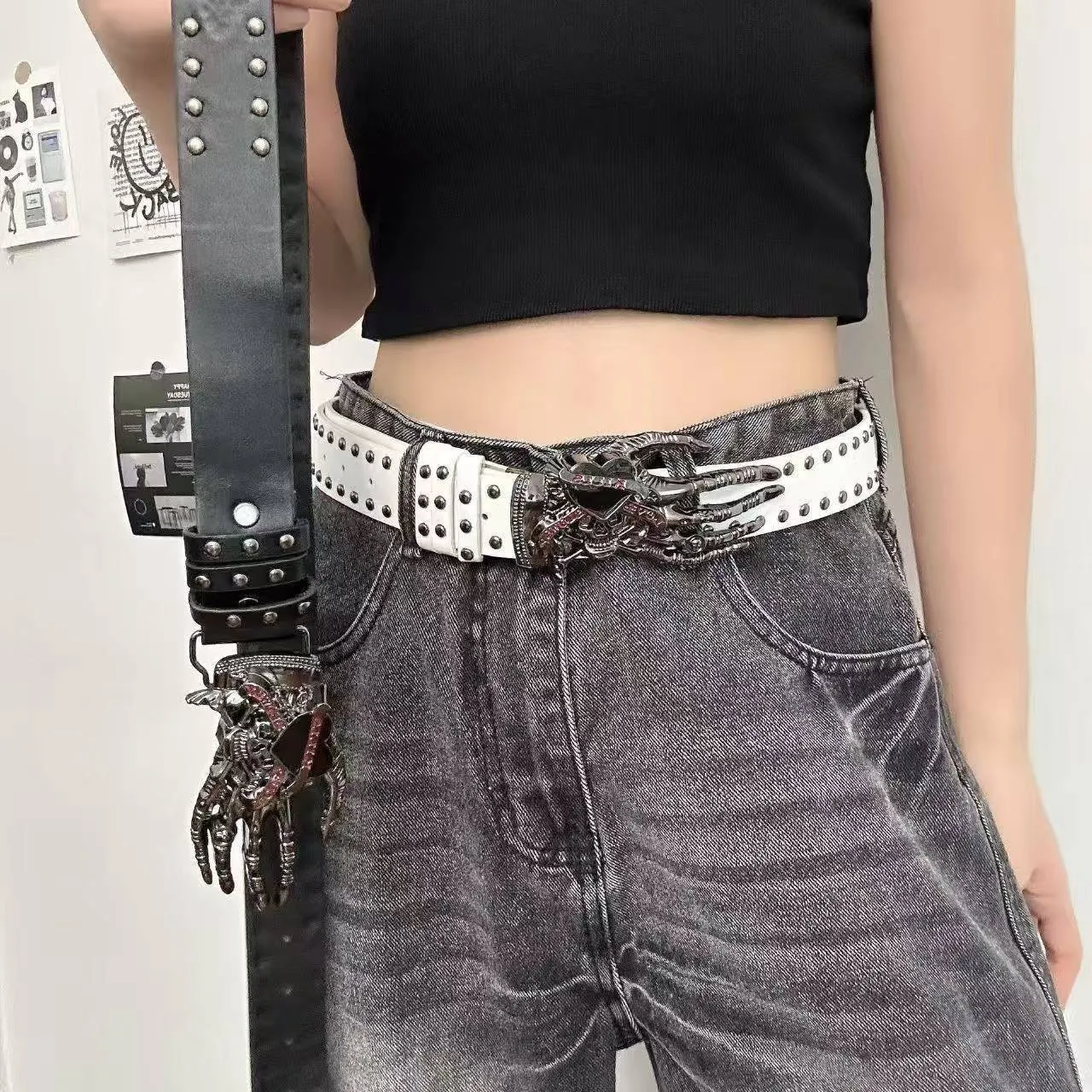 cinto-feminino-estilo-punk-y2k-com-rebites-de-caveira-coracao-e-mao-de-diabo-para-jeans-fivela-de-liga-metalica-tamanho-u