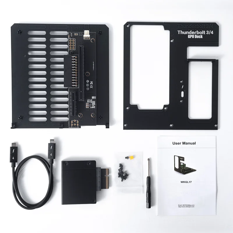 egpu thunderbolt 3/4 to pcie Graphics card external bracket stand