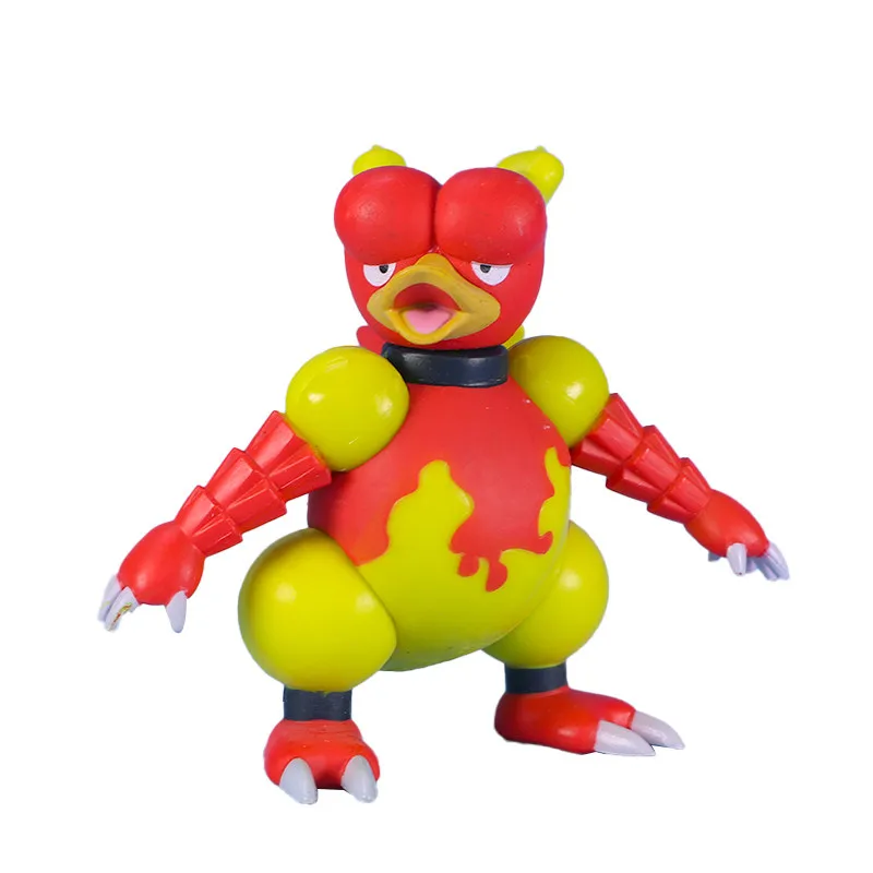 WCT Official Loose Magby & Magmar Figure Pokémon Collectible Model Toy view 3