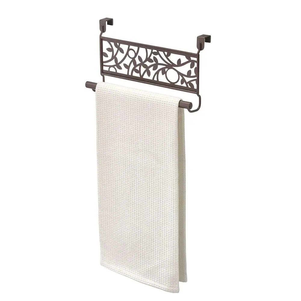 

Idesign Vine Over-The-Cabinet Kitchen Dish Towel Bar Holder - Bronze