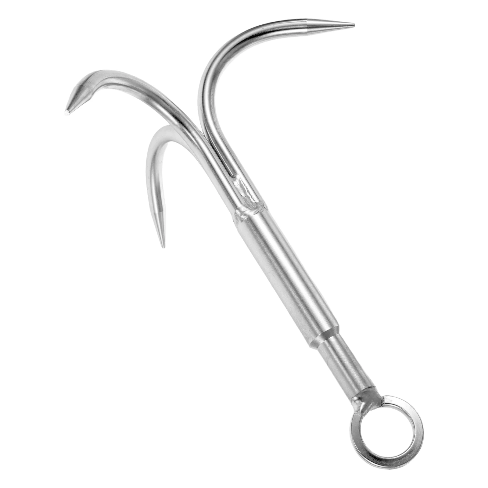 

Stainless Steel Anchor Hook Fishhook Hooks Boat Grapple Bass Fishing Catfishing Bait for