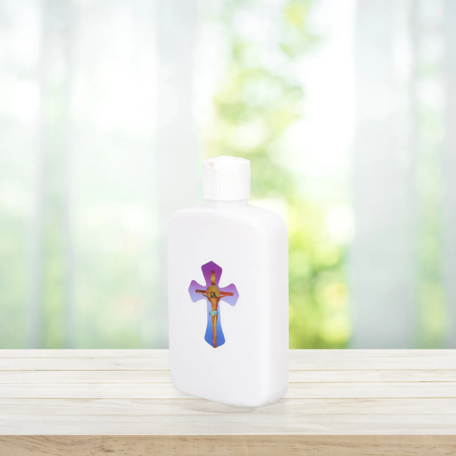 6Pcs Holy Water Bottles Empty Refillable Catholic Christian Compact Leakproof Portable Bottle Dispenser for Baptism Wedding view 2