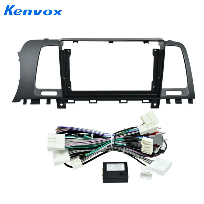 

Car Radio Fascias Frame For Nissan Murano Z51 2008-2016 9 inch Stereo Panel Wiring Harness Power Cable Adapter Canbus Mount Kit