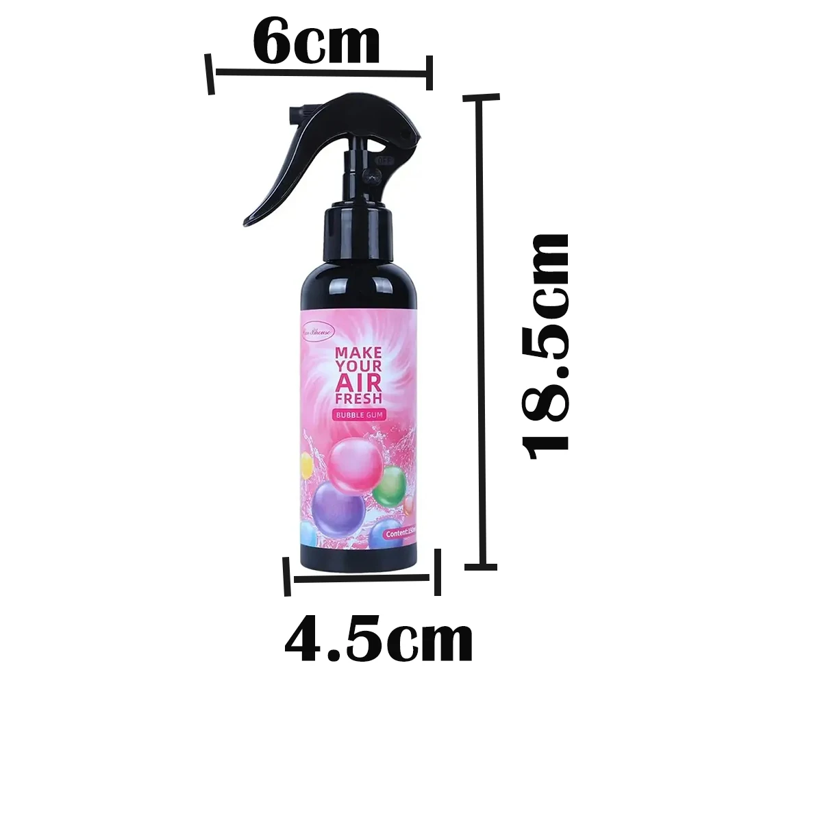 1pcs 150ML Car Air Freshener Hand Spray Perfume Odor Eliminator Essential Long-Lasting Home Air Purification Deodorization
