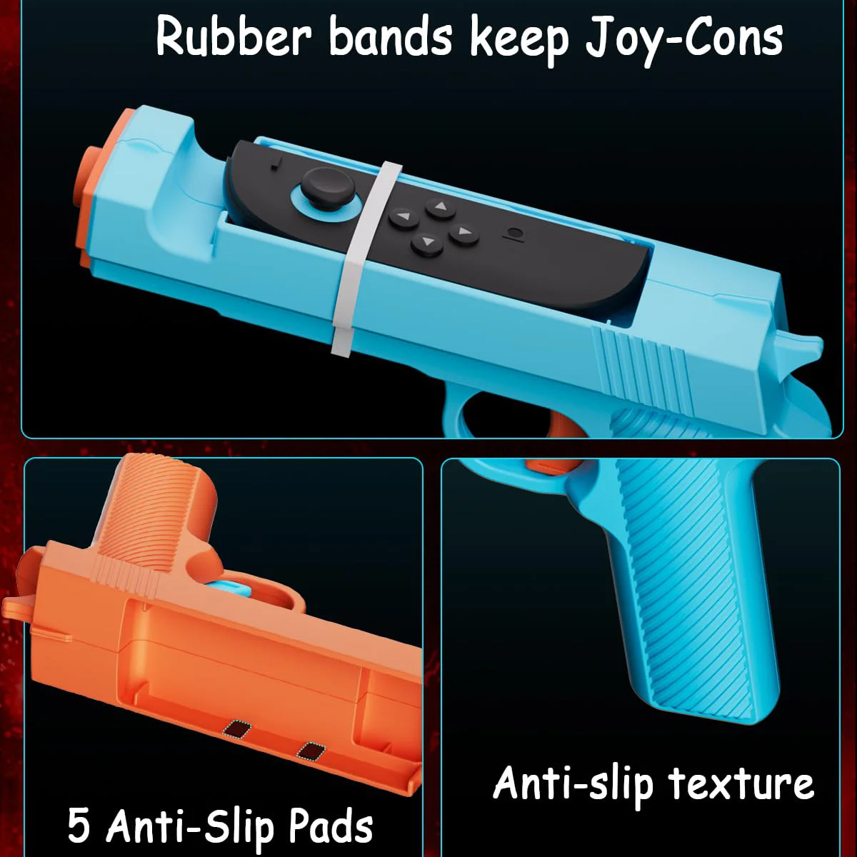 2 Pcs Shooting Game Gun for Sw - Retro Gaming Gun ulasan dan harga