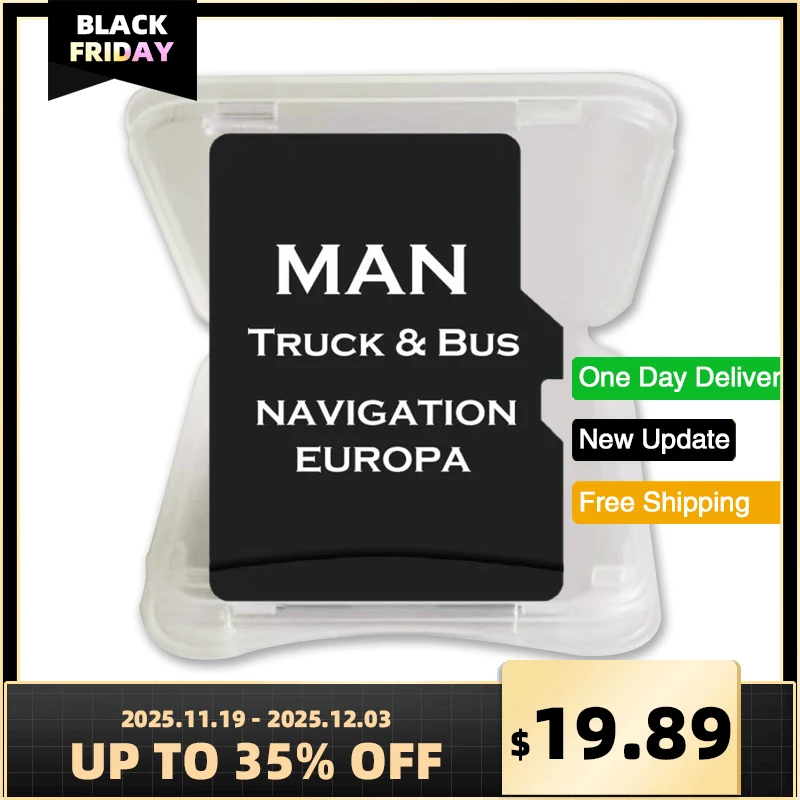 

Новая обновленная версия TF-карты для MAN Truck Bus Car Map Navi GPS-карта Европа Великобритания Навигация 8 ГБ Обновление мультимедийного программного обеспечения