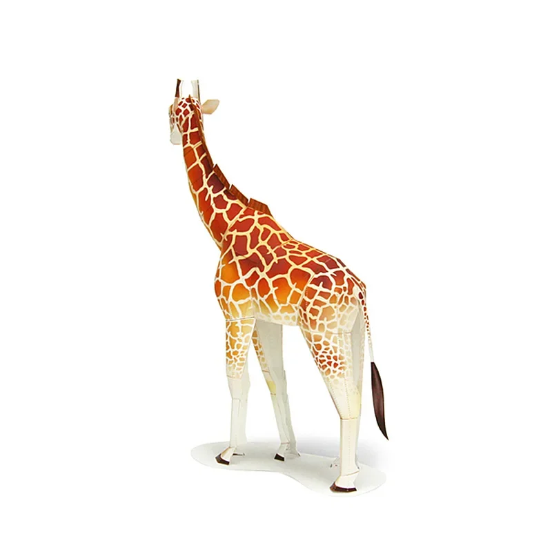 Giraffe Origami Kunst Falten Mini Nette 3D Papier Modell Papercraft Tier Figur DIY Kinder Erwachsene Handgemachte Handwerk Spielzeug QD-251