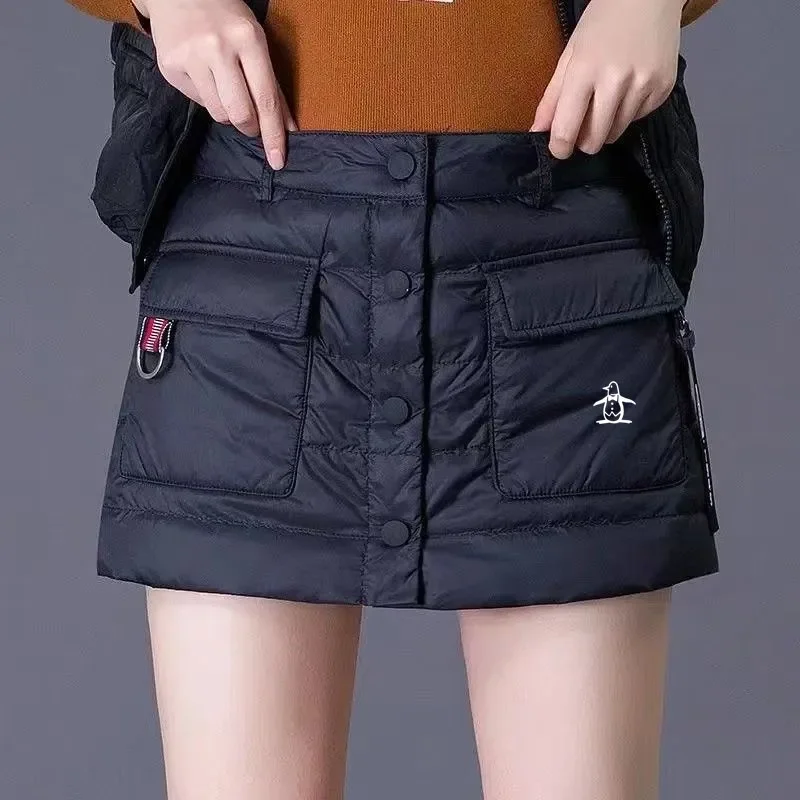 

Korean Golf Padded Skirt Pants Anew Women's Golf Wear Autumn Winter 2024 High Quality Golf Shorts Women Golf Clothing Mini Skirt