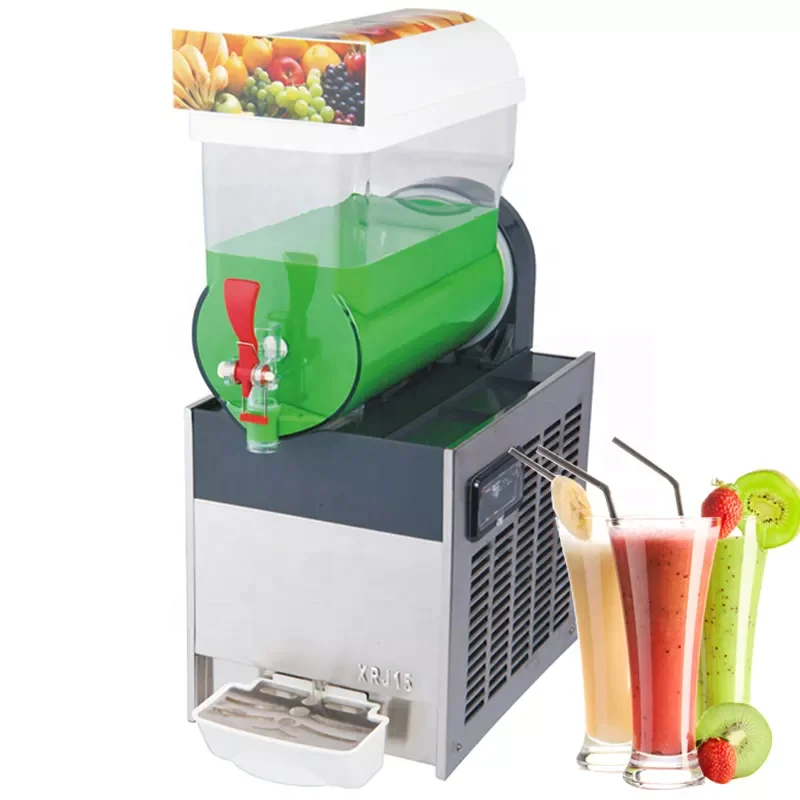 Commercial Frozen Drink Slush Slushy Making Machine Smoothie Maker Electric Snow Melting Machine