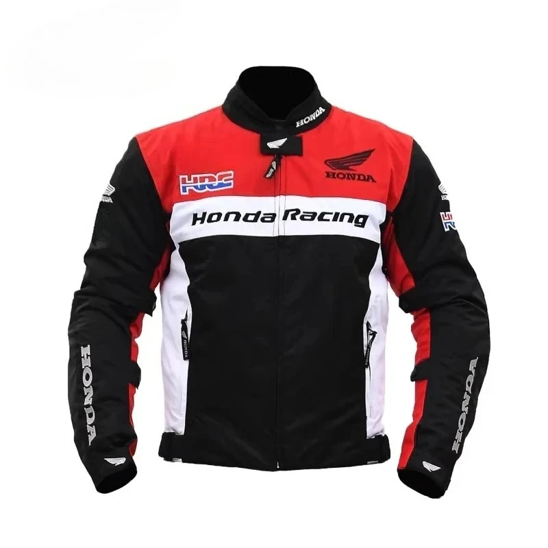

2025 Original for Honda Motorcycle Jacket Men Windproof Racing Suit Waterproof Jackets Wear-resistant Body Armor Moto Clothing