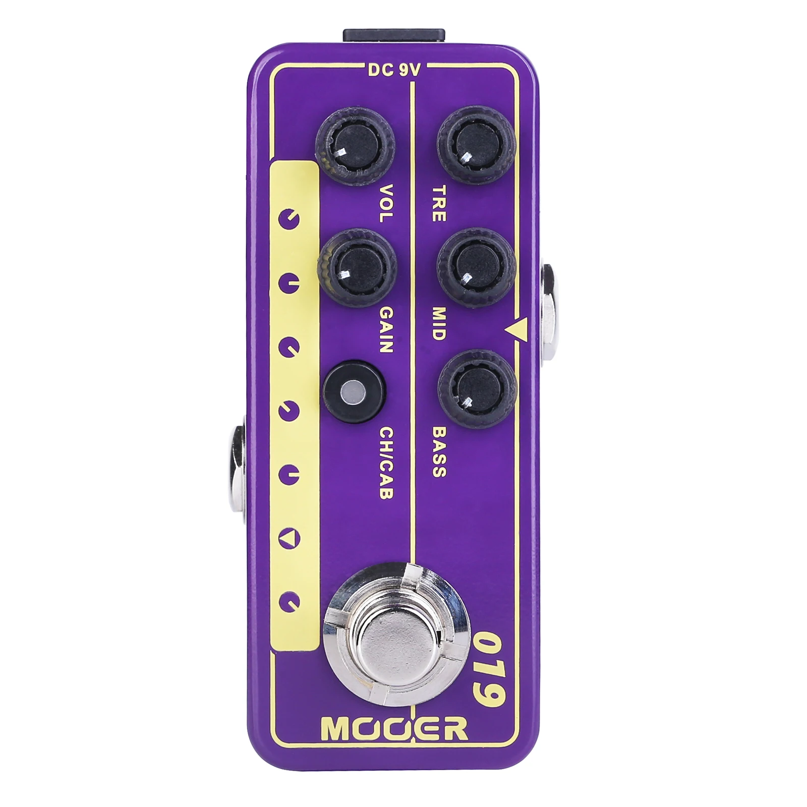 MOOER Micro Preamp Series Guitar Effect Pedal Digital Preamplifier Effect Pedal True Bypass Electric Guitar Parts & Accessories