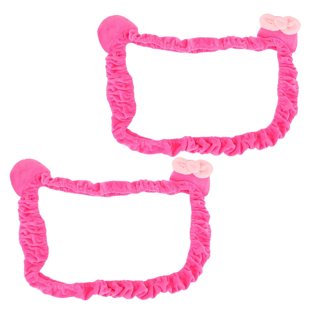 

2pcs Monitor Computer 20-32 Inch Elastic Dust Cartoon Cover Pink Computer Cover For Desktop Monitor