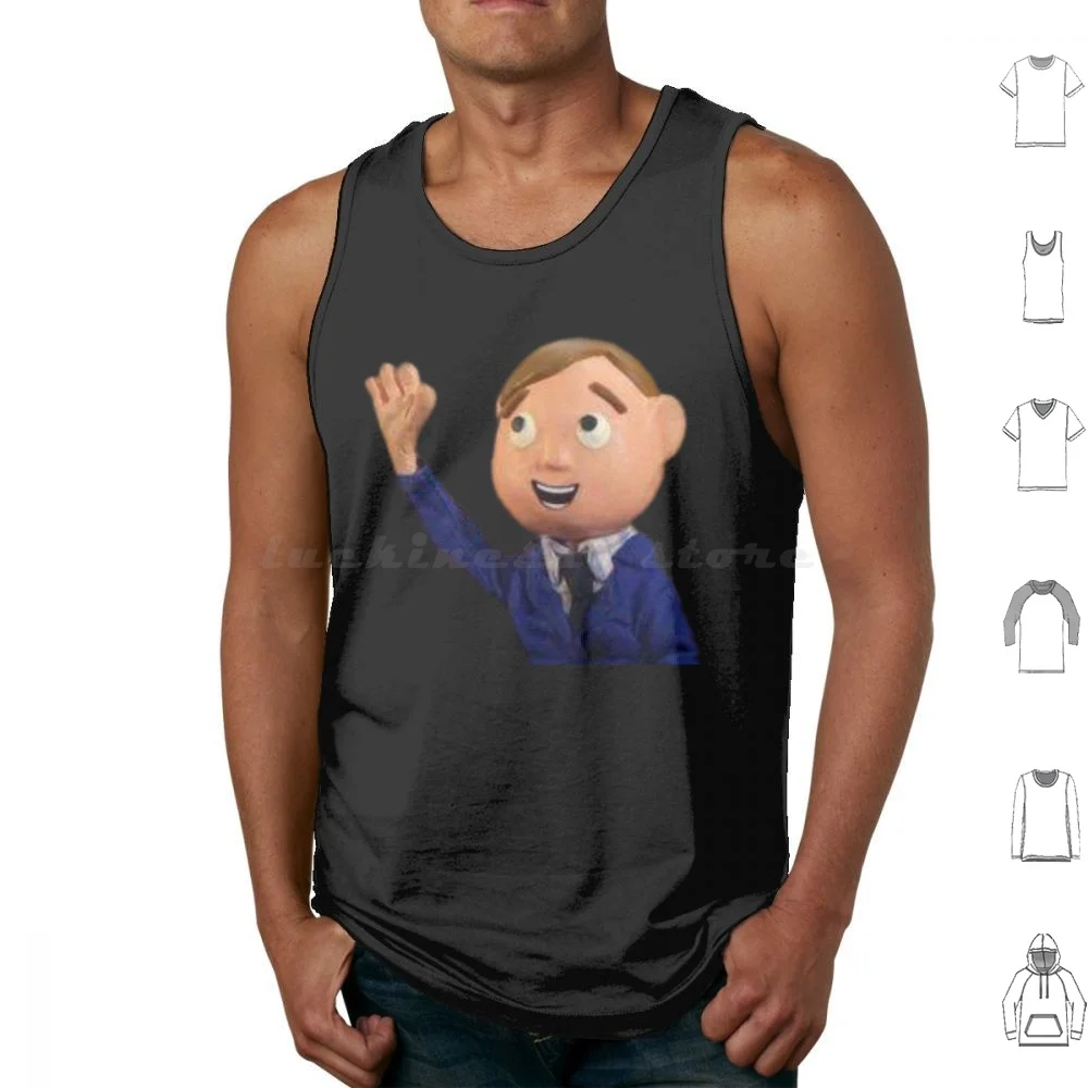 Moral Orel Tank Tops Vest Sleeveless Moral Orel Adult Swim Orel Puppington Orel Moral Clay Puppington Cartoons Cartoon Stop