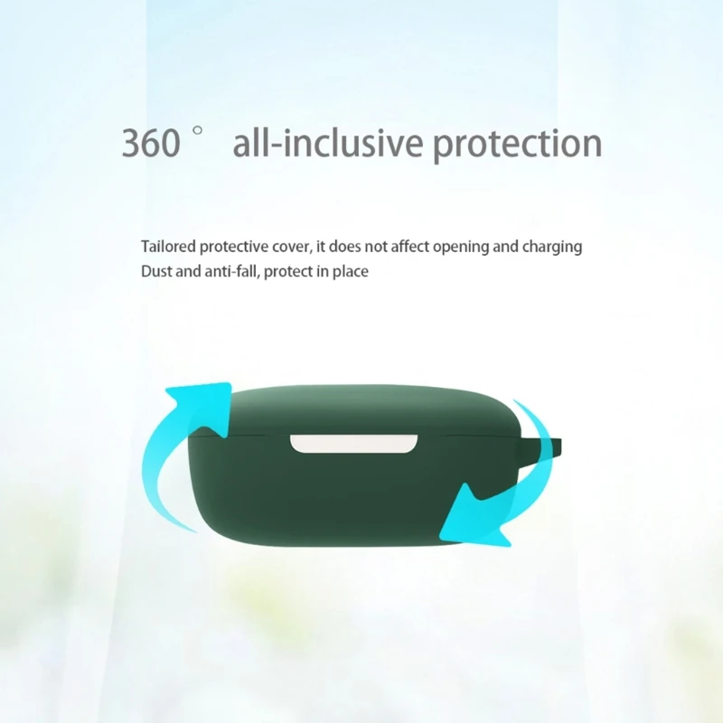 واقية حمل حالات ل Redmi براعم 4 لايت سماعة الغبار حامي قابل للغسل شحن صناديق كم المضادة للخدش غطاء