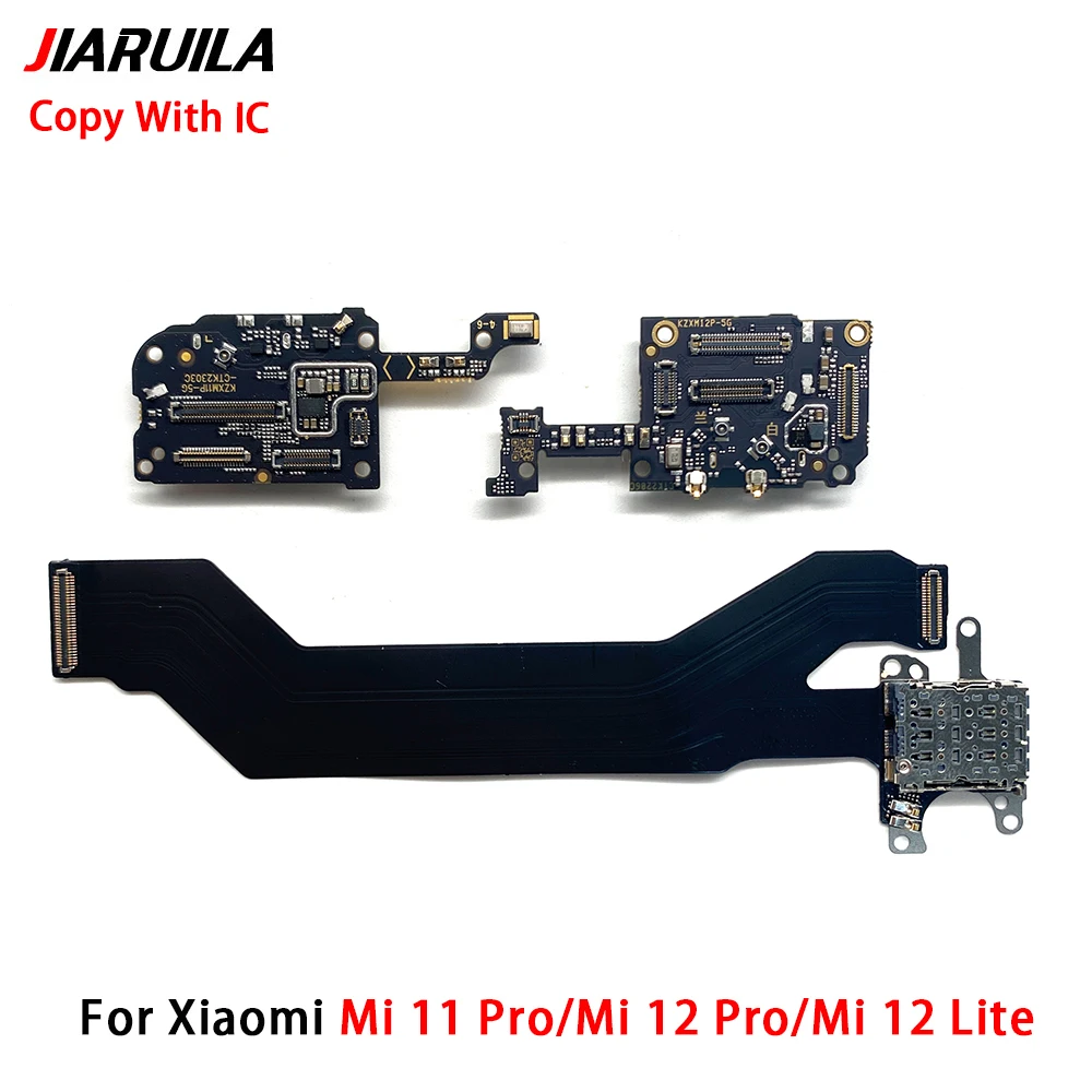 For Xiaomi Mi 12 11 Mi12 Mi11 Lite Pro Main Board Motherboard Connector Flex Cable