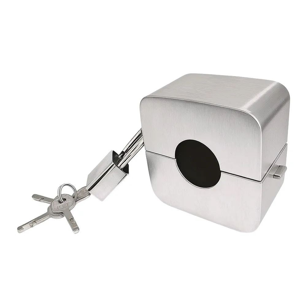 Faucet Security Cover Outside Faucet Lock Single Piece Structure Aging Design For Standard Faucets 1.3-2.5 Inch