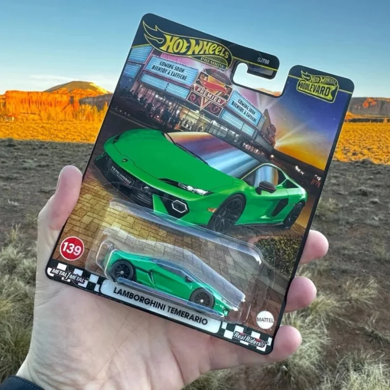 Hot Wheels Gjt68 Boulevard 28 E Case Serise Bmw Toyota Dodge Die Casting Alloy Car Model Toy Surprise Toys Collection Model Car