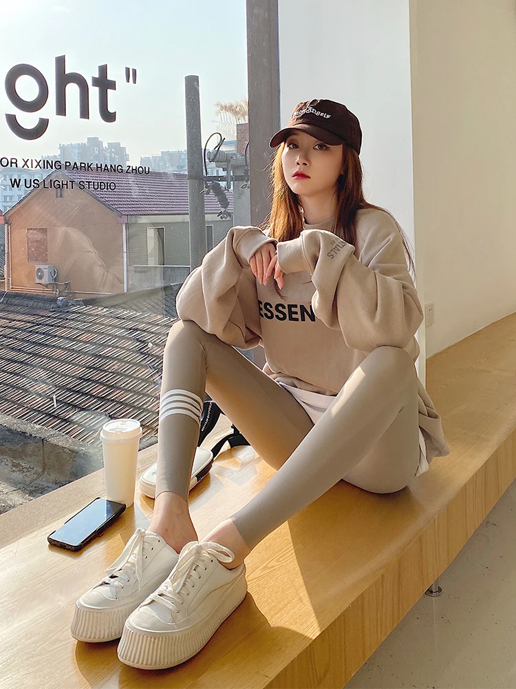 ey ark الجلد ضيق اليوغا السراويل النسائية ربيع الخريف رقيقة ممارسة الرياضة التخسيس الصيف Pure التحكم في البطن Fitn...