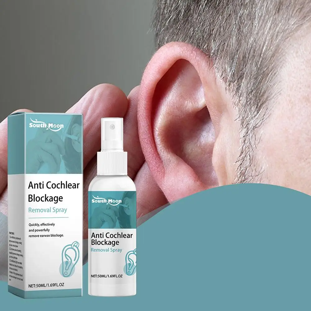 30ml Anti Cochlear Blockage Removal Spray Safe & Effective Treat Piercing Bumps Ear Hole Spray For Getting Rid Of Odors &