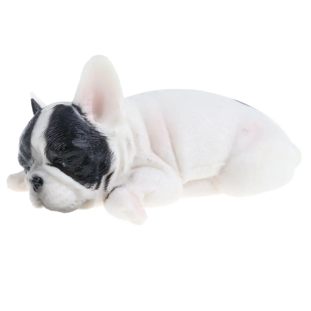 Plastic Wildlife Jungle Forest Animals - Sleeping Puppy Action Figure Pet
