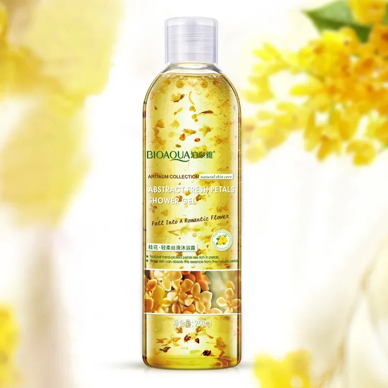 250ml Osmanthus Jasmine Romantic Petal Shower Gel Body Lotion Moisturizing Lasting Fragrance  Skin Bath