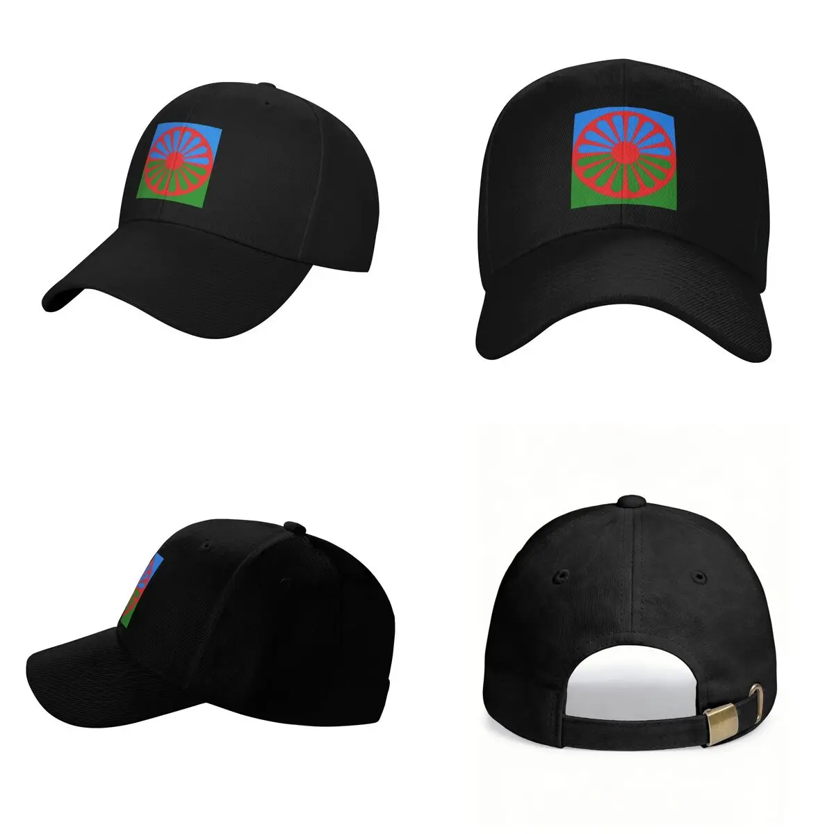 Romany Gypsy Flag Cap Fashion Casual Baseball Caps Adjustable Hat Hip Hop Summer Unisex Baseball Hats