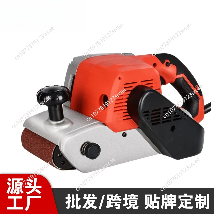 

4inch tank belt machine sandpaper machine satchel grinder polishing machine woodworking satchel grinder