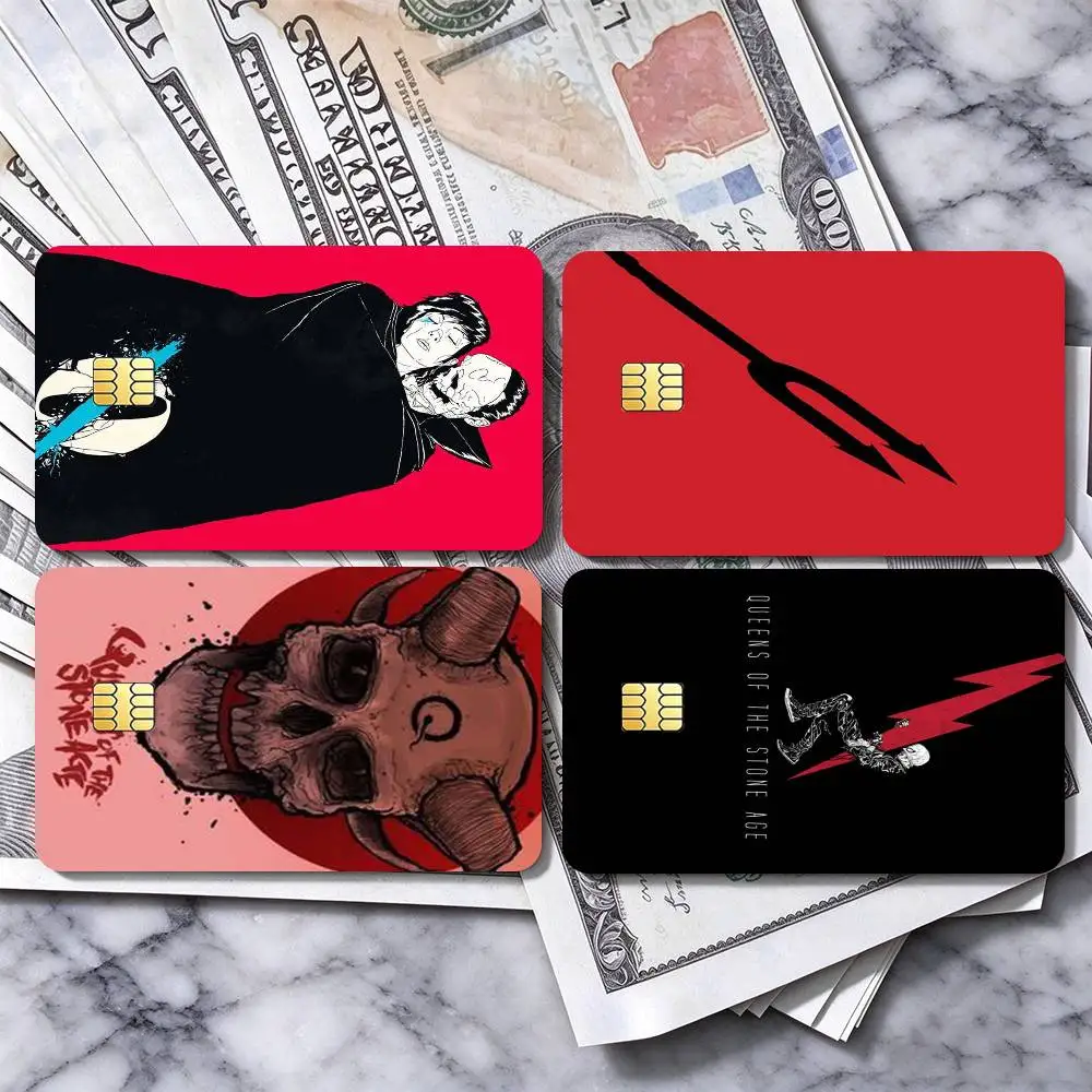 Queens Of The Stone age  High Definition Matte PVC Film Tape | For Credit Card, Debit Card Stickers & Gift Decoration